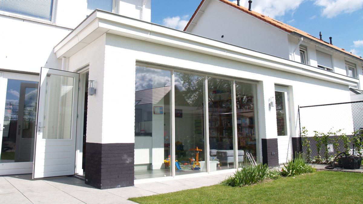 Vergroten van een woning